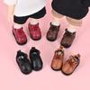 Pretend Play Obitsu11 Shoes Dress Up Cowhide Dolls Shoes Doll Leather Boots  Doll Accessories