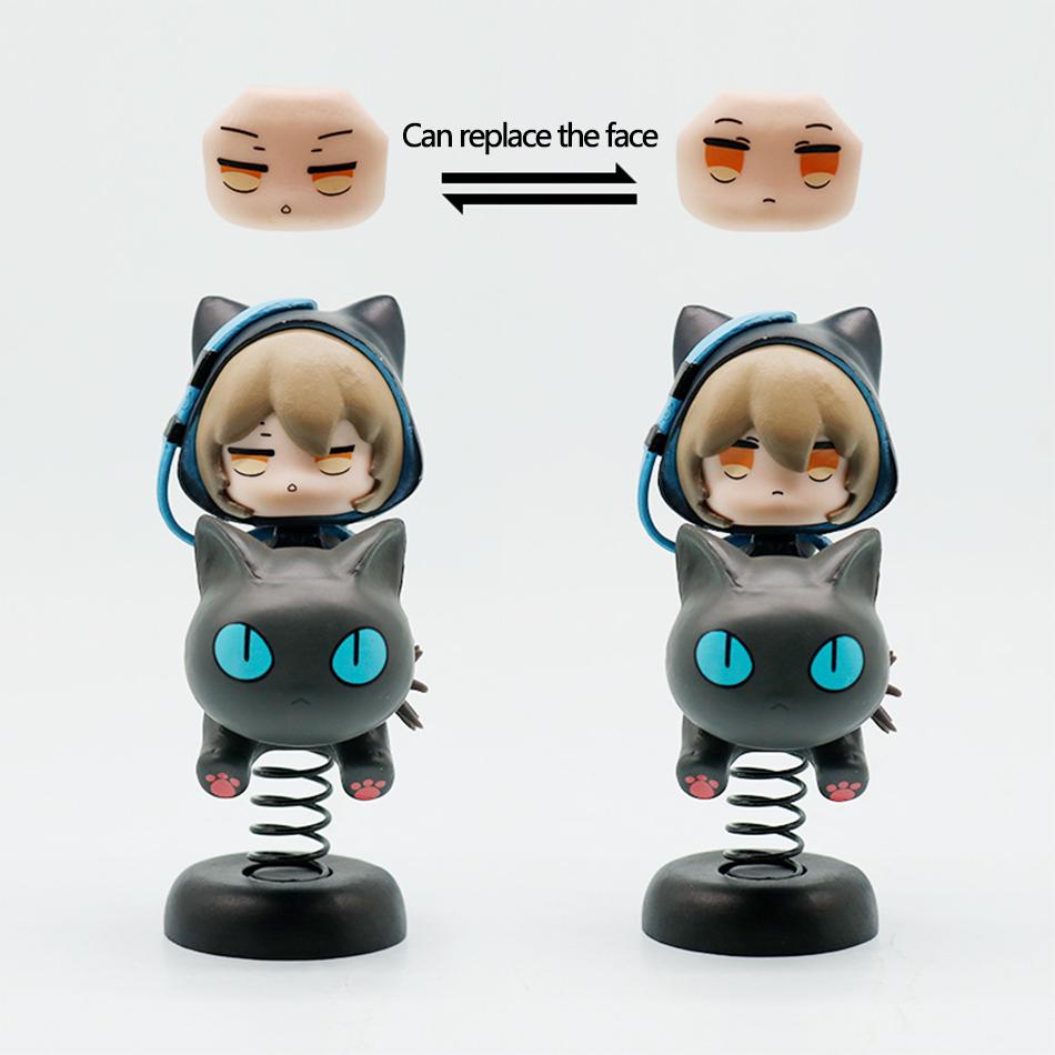 Happy Shake Arknights Phantom 10cm Nice Collectible Anime Game Figure Model Ornament Toys