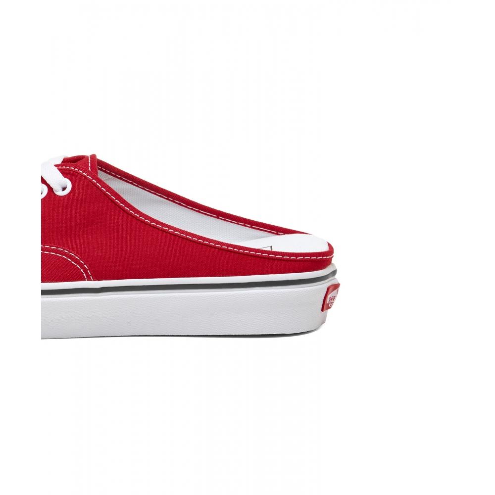 Vans Authentic Mule Racing Red  True White Vn0a54f7jv61 Authentic Mule Racing Red True White