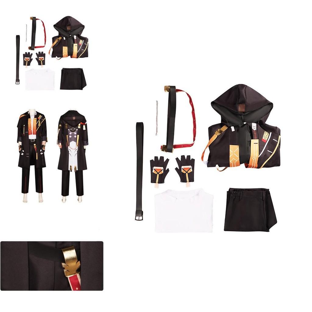 High Quality Polyester Fabric Cosmic Railway Male Protagonist Cosplay Outfit