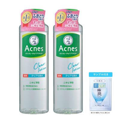 Acnes Medicated Clear 180 ml x 2 balení Gokujyun Sachet Lotion, + [Léčivý přípravek]