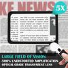 LED-Lichtlupe 3/5X Vergrößerungsglas Senioren Handheld Leselupe 48 Einstellbar Zum Lesen Wissenschaft Natur Erkundung