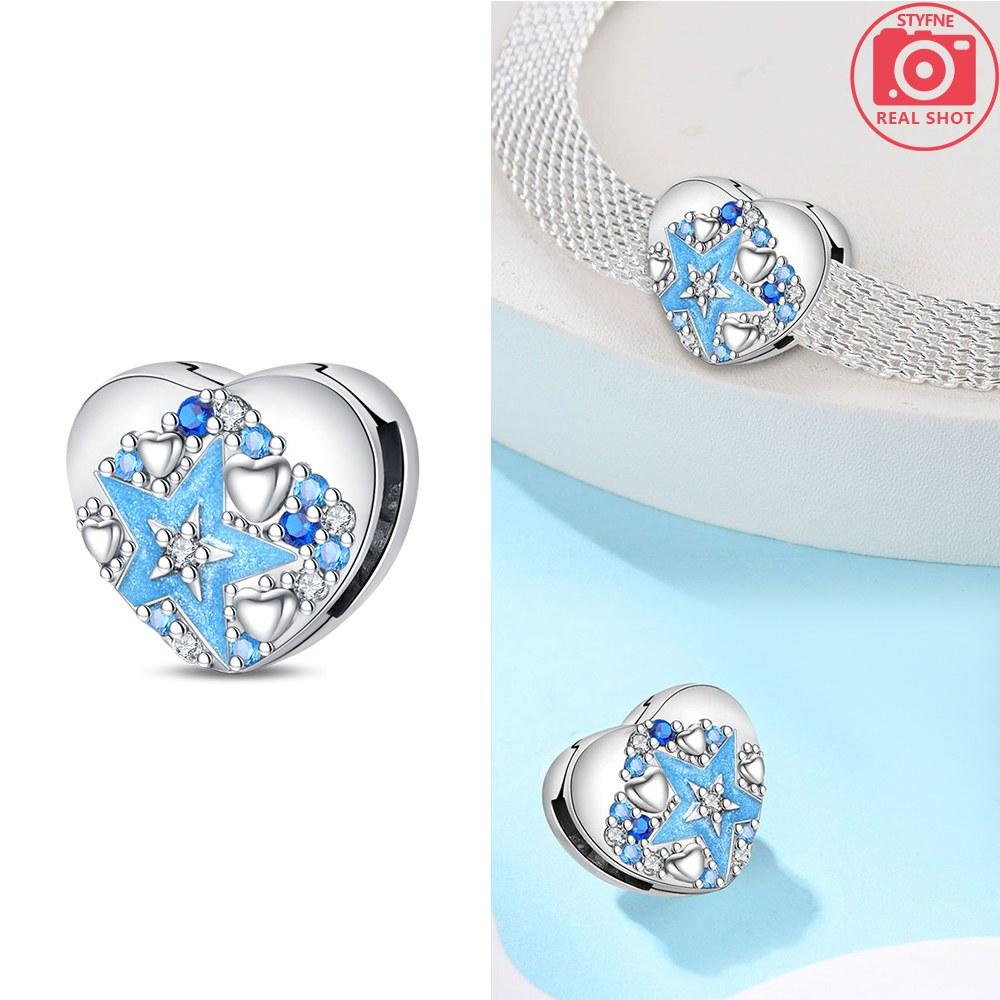 Copper Colors Butterfly Sea Shell Protection Heart Charms Flat Beads Fit Original Bracelet Diy Fine Jewelry Gift For Women