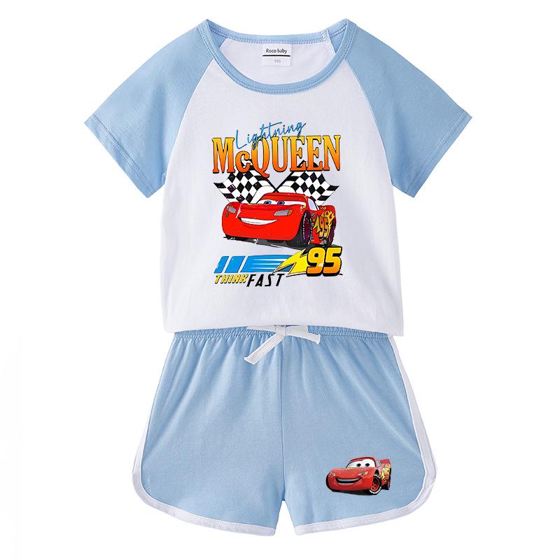 2025 Kids' Summer Clothing Set: Unisex Baby Shorts & T-Shirt Two-Piece for Casual Sports