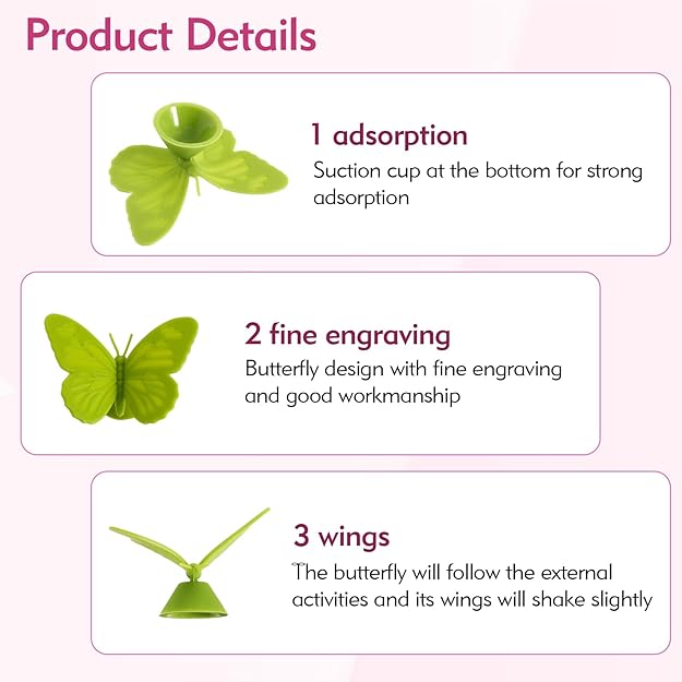 12Pcs Wine Glass Charms, Butterfly Charms, Wine Glass Charm for Parties, Saloon, Potlucks, Weddings