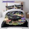 Gentle Calm Bedding Quilt Set Quilt Cover Pillowcase Home Decoration Birthday Gift (1 * Duvet Cover + 2 * Pillowcase, Without Core)