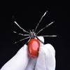 Colorful Crystal Spider Ornaments Spider Shape Home Decoration Spider Miniatures Spider Crystal Crafts Gift