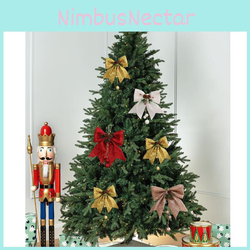 Hot New Christmas Butterfly Bow Christmas Tree Decoration Foam Material