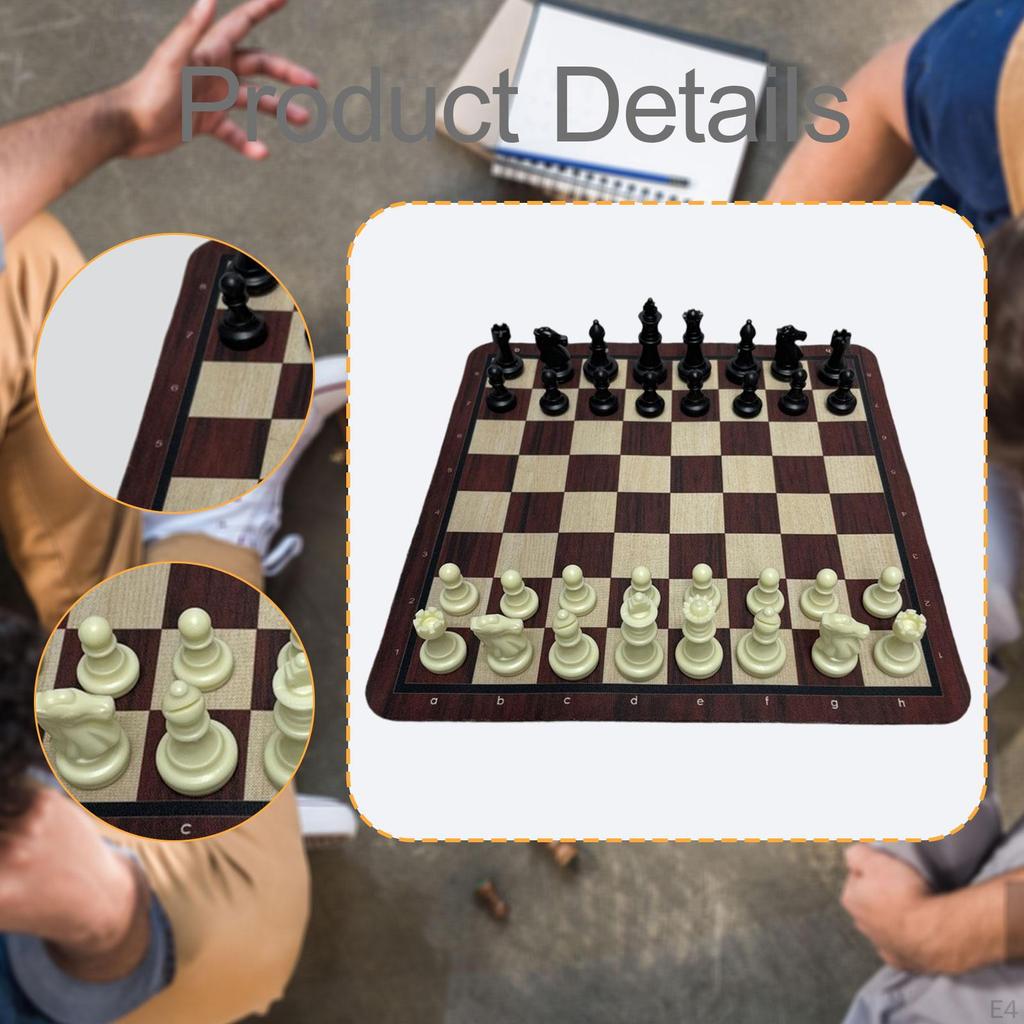 Chess Game Set Gifts Professional for Children Portable Multifunctional Educational Toy Folding