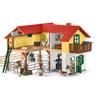 Schleich Farm World Live with Animals Big Farm Family House Figure 42407