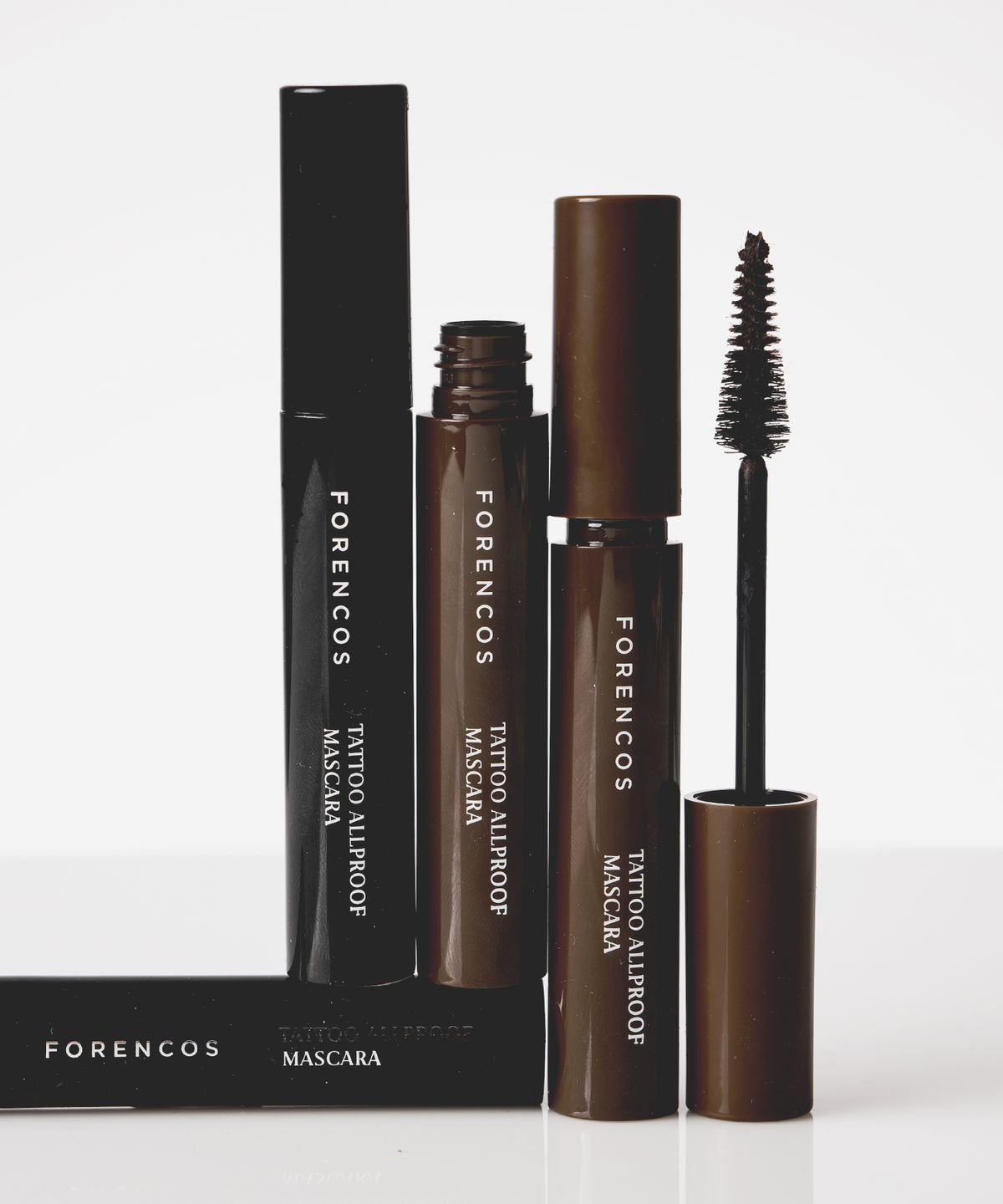 [2 Pack] Tattoo All-Proof Mascara 2 Colors 01 Real Black