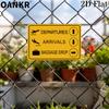 Vintage Airport Indicate Metal Tin Sign Departures Arrivals Baggage Drop Metal Signs for Airport Wall Decor Plaque