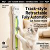 Vollautomatischer elektrischer Katzen-Teaser mit automatisch straffendem Flugseil Katzen-Spielzeug Linderung von Langeweile