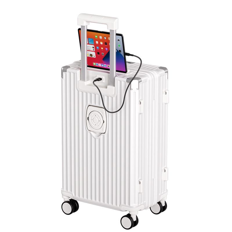 2025 Multifunctional Trolley Suitcase: Durable Japanese Design for Men, Women & Students with Leather Finish & Combo Lock