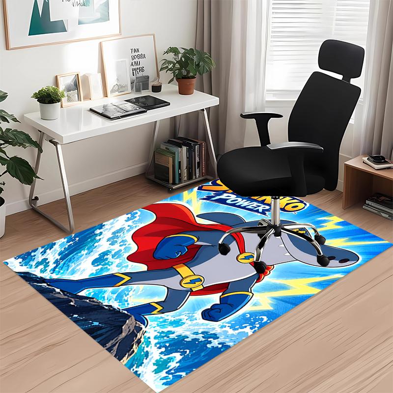 Tappeto Stampato Zig & Sharko per Sedia da Ufficio Soggiorno Camera da Letto Cucina Decorazioni Regali