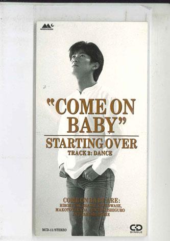 

CD COME ON BABY - Starting Over MCD11PROMO COLUMBIA Japan Japanese Pop/Rock Used