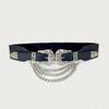 Adjustable Waist Cincher Wide Elastic Waist Belt Fashion Waist Belt  Adult