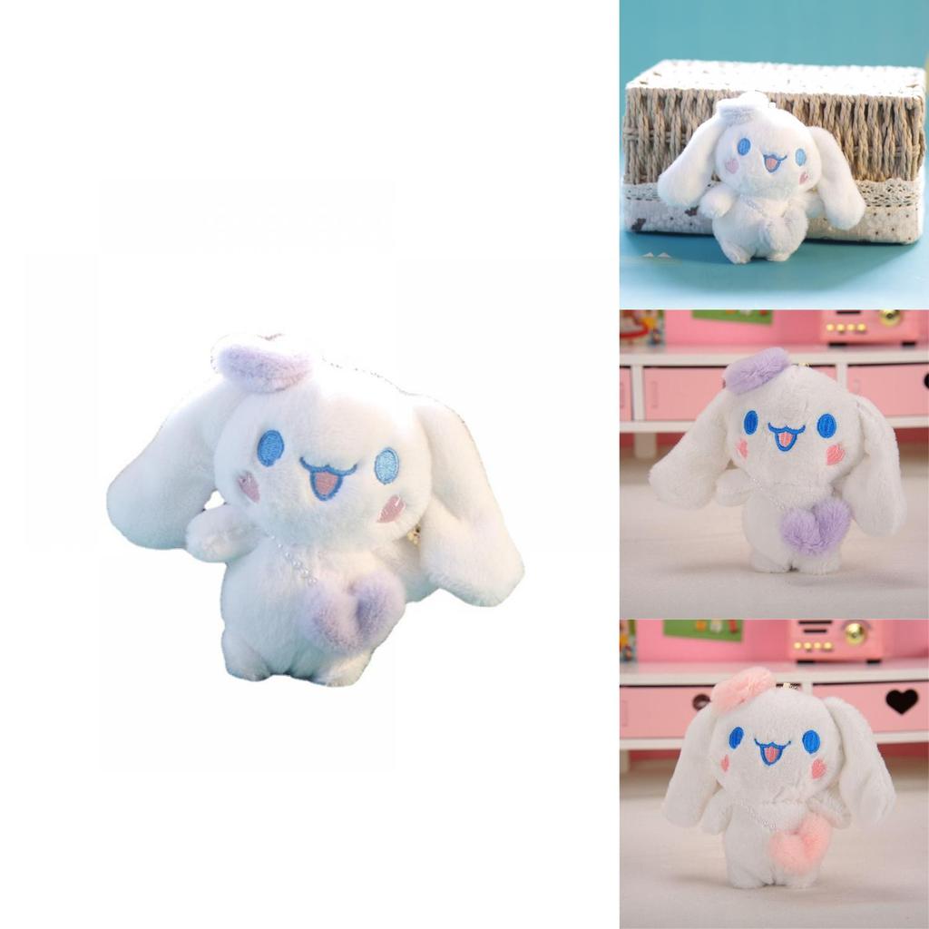 Sanrio Cinnamoroll Lover Keychain High-quality Plush Pendant For Anime Fans