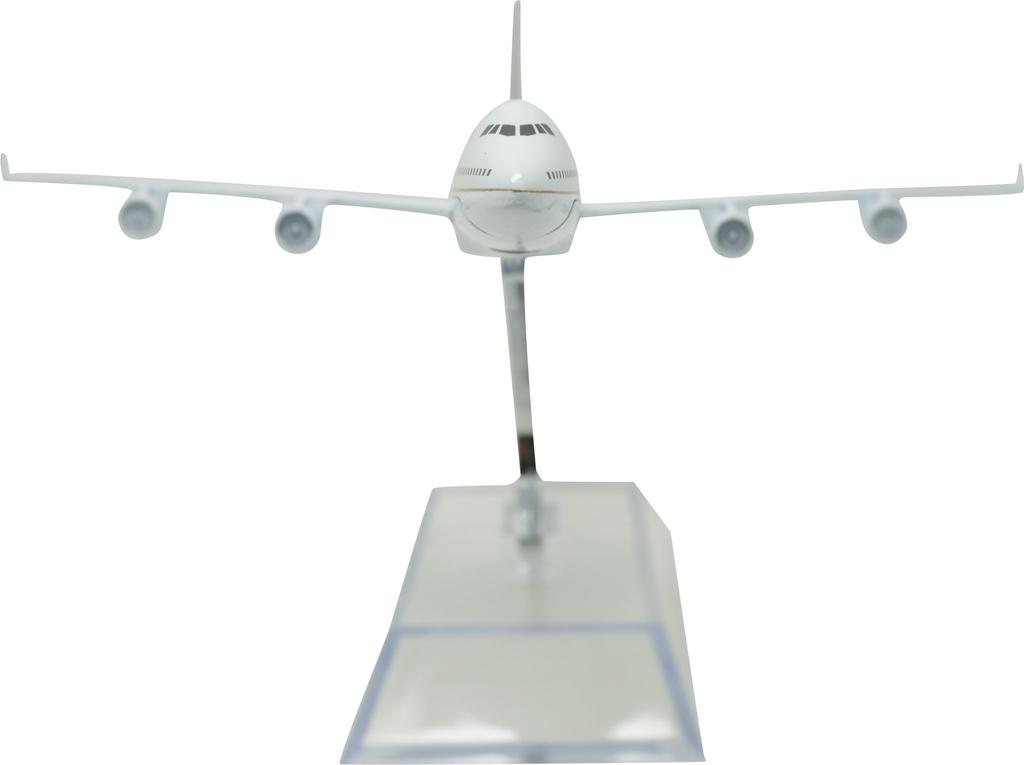 TANG DYNASTY 16cm United Airlines B747 Alloy Airplane Model Toy 1/400