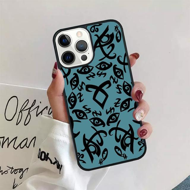 

Shadowhunters Angelic Rune logo Cover For iPhone 17 Air 15 16e 14 13 12 Pro Max 11 Pro Max Plus Phone Case Coque iPhone 15