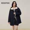 EICHITOO Women's Fade-Resistant Denim Winter Jacket
