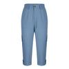 Women's Capris Cargo Joggers Mid Rise Cropped Cargo Pants Summer Quick Dry Hiking Pants with Multi Pockets