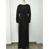 Spring New Waist Lace-up Elegant Satin Dress
