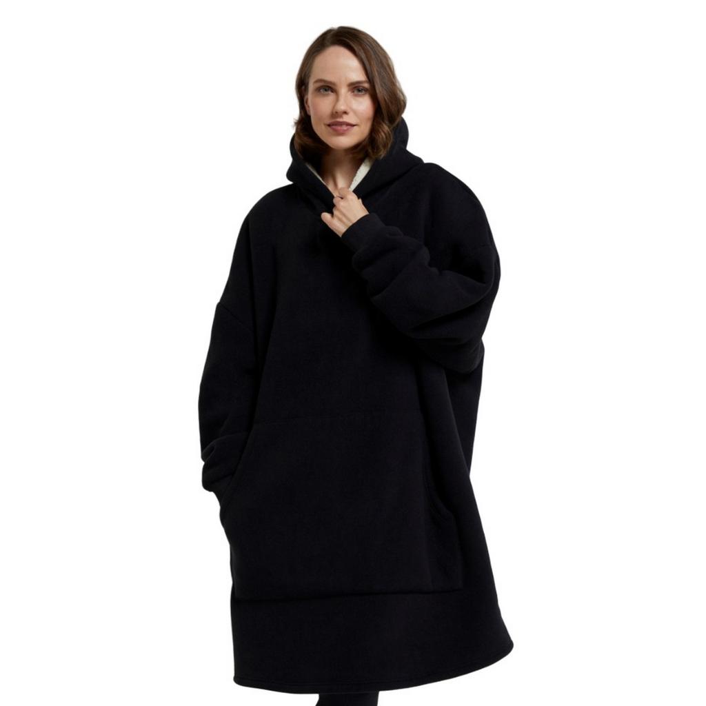 Mountain Warehouse Womens/Ladies Snug Borg Lined Hoodie Blanket