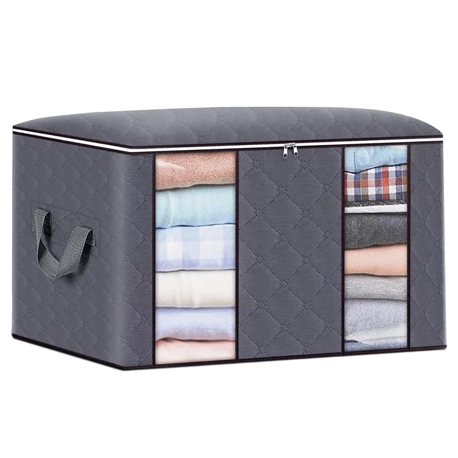 Сумки для хранения одеял Прозрачные оконные сумки-органайзеры для одежды Сумки для перемещения и организации бытовых одеял Коробки для хранения Рождественская елка Сумки для хранения One Size
