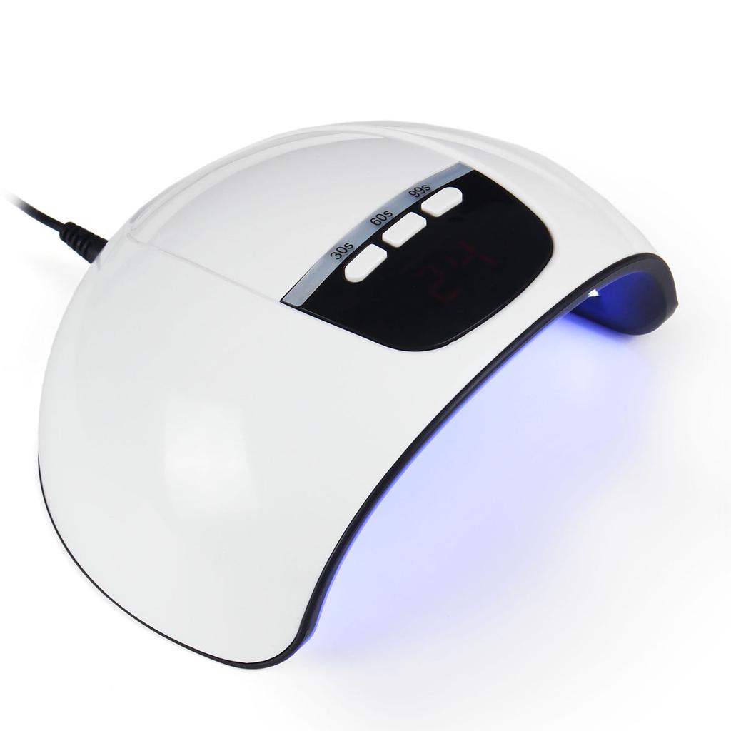 45W 15 LEDS UV Nail Polish Dryer Lamp Gel USB Acrylic Curing Light For Nail Machine Curing Lamp With Timer 30s/60s/99s Setting Women Gift