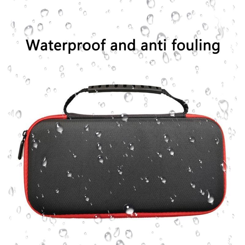 Protector Case Storage Box for RG557 Scratchproof EVA Bag Handheld Game Console Travel Carrying Case with Lanyard