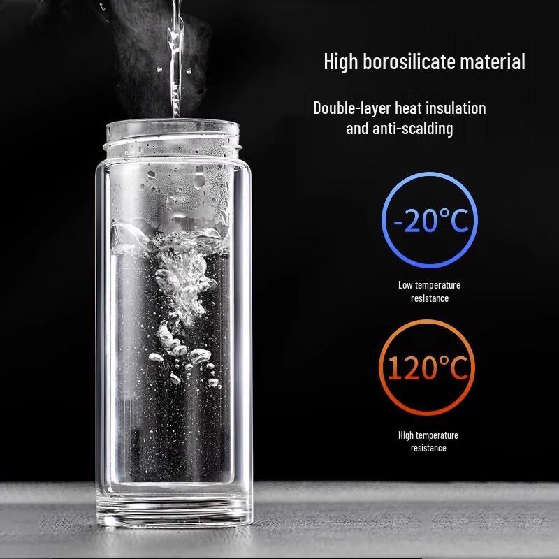 Zhai Qingsong Portable Tea Infuser Glass Bottle
