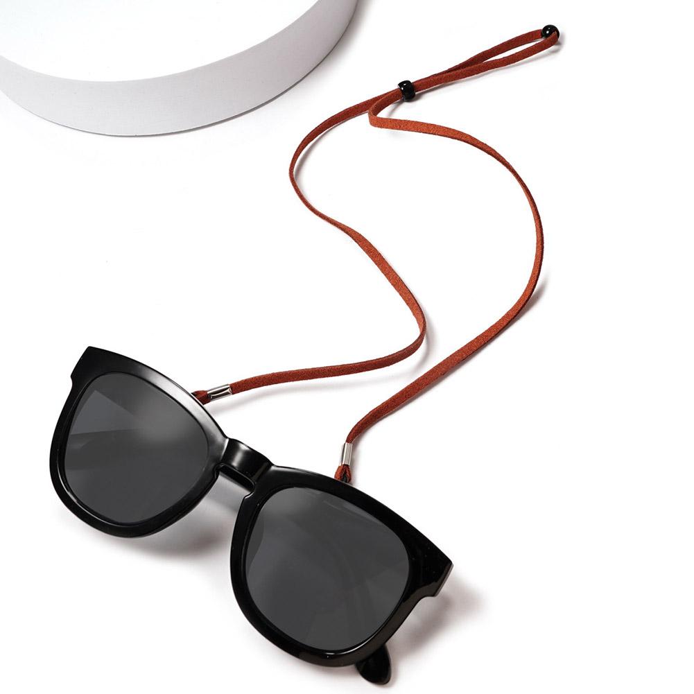 Rutschfestes Premium PU-Lederband Brillenkordel Dickes Band Kordelhalter Neu Brillenkette Für Männer Frauen