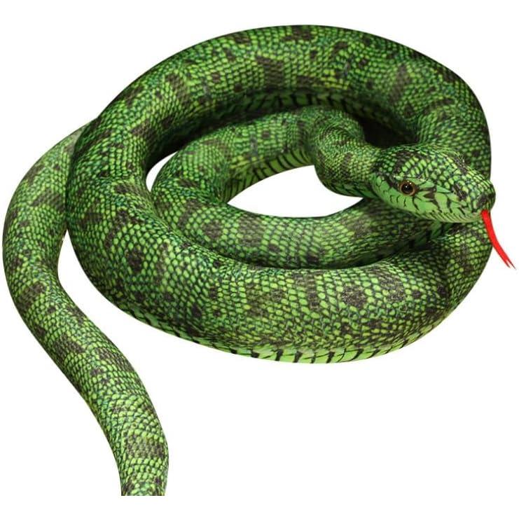 Snake Plush Pillow, Cute and Realistic Animal Stuffed Toy, Perfect for Halloween, Gifts, and Party Decorations
