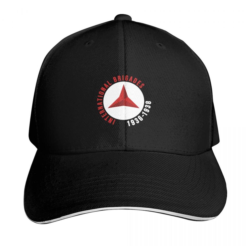 International Brigades Baseball Cap Streetwear Hip Hop Trendy Vintage Retro Embroidered Lightweight Packable