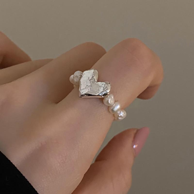 Кольца Foxanry с жемчугом для женщин — фото 5