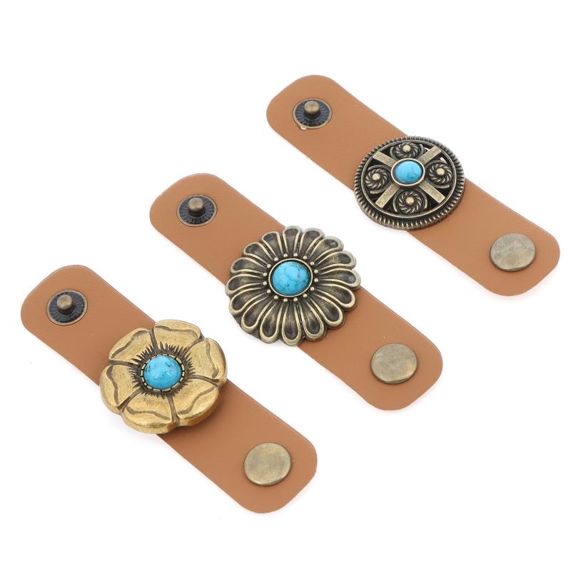Retro Ethnic Style Scarf Clips Silk Ring Neckwear Buckle Securing Loop Vintage Decorative Accessories