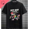 Lustiges Breakdance Grafik-T-Shirt Mit Breakdance-Buchstabendruck 100% Baumwolle Kurzarm Rundhalsausschnitt Design Für Freizeitkleidung