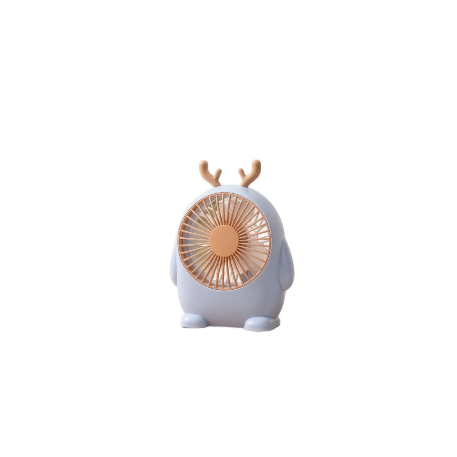 Cute Deer Shape Desk Fan, Rechargeable USB Fan, Portable Table Fan for Home one size