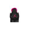 Air Jordan 4 Retro Grade School 'Fuchsia' (Unisex) Black / Fuchsia Flash / Liquid Lime / White Kids' Basketball Shoes 705344 027