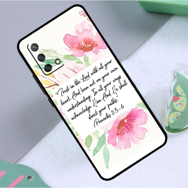 

Bible Verse Case For OPPO Find X3 Pro X5 Lite A5 A9 A31 A53 A52 A72 A15 A83 A91 A93 A94 A54 A74 Cover Find X5 Pro