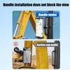 Heavy Duty Truck Phone Mount Vibration Proof with Super Clamp Secure Holder for Excavator Forklift Dashboard, Anti-Shake