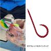 Daiwa (DAIWA) Tairaba Tie Kohga Silicone Tie Single Curly Orange Zebra
