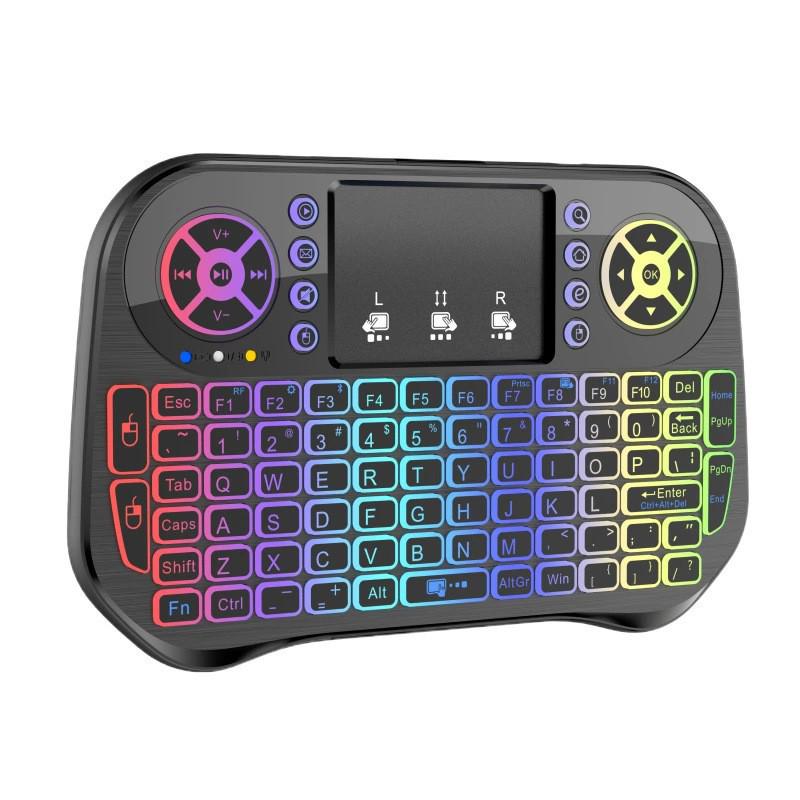 i8 Wireless Mini Keyboard & Air Mouse with Dry & Lithium Battery Remote Control