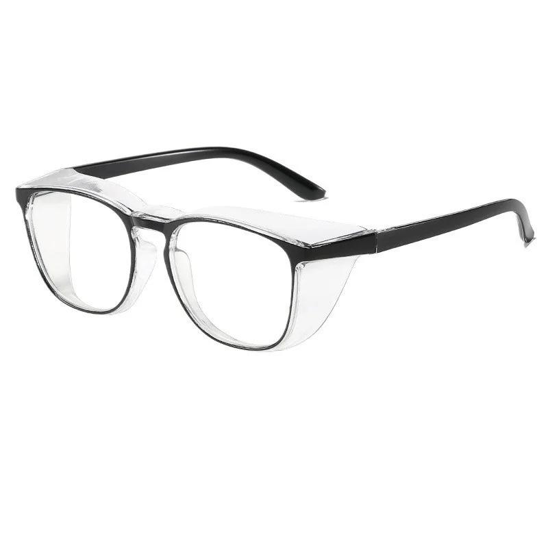 2PCS Anti-Splash Safety Goggles Window Transparent Impact Resistant Dustproof Protective Glasses for Men Women Adults