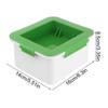 Set di Strumenti da Cucina Fai da Te Stampo Pressa per Tofu in Plastica Stampo Fatto in Casa per Tofu Stampo per Fare il Tofu da Latticini di Soia con Garza per Formaggio