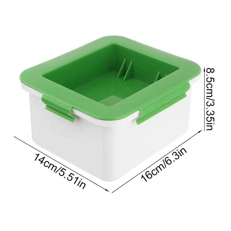 Set di Strumenti da Cucina Fai da Te Stampo Pressa per Tofu in Plastica Stampo Fatto in Casa per Tofu Stampo per Fare il Tofu da Latticini di Soia con Garza per Formaggio