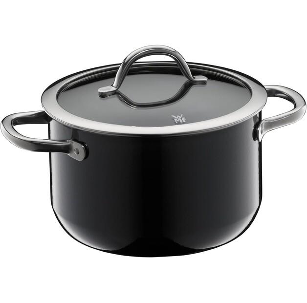 WMF Fusiontec Inspire Saucepan Set, Black, 3 Pieces (3201112809)
