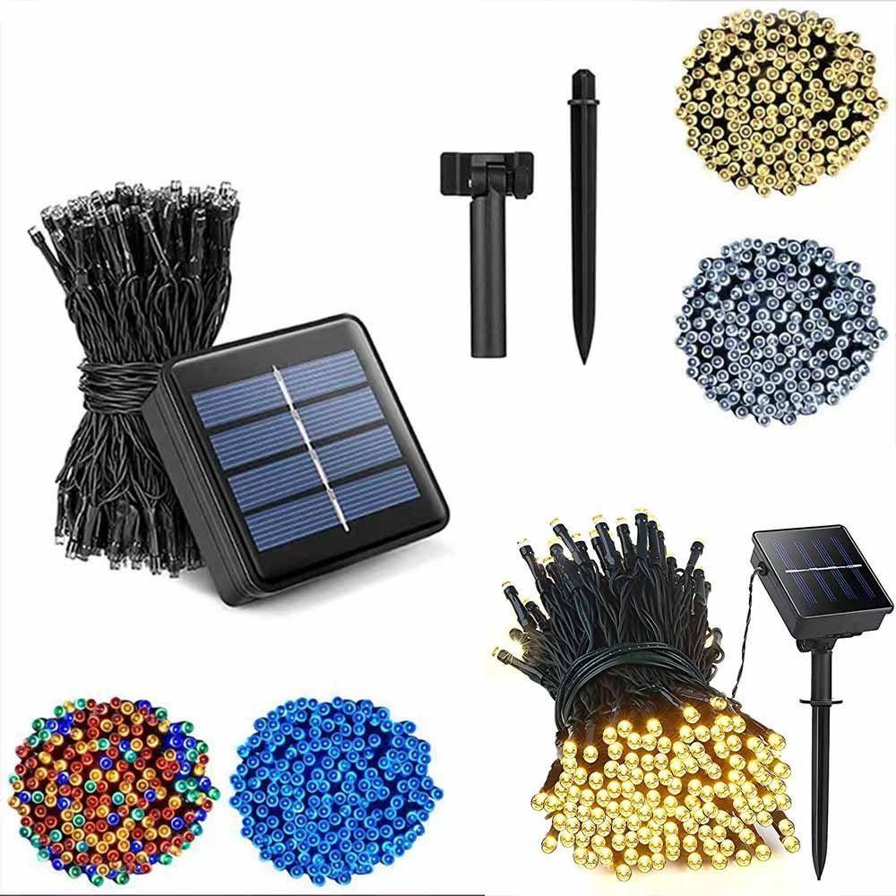 Waterproof Solar String Lights 7/12M Outdoor LED Light String  Christmas Decoration