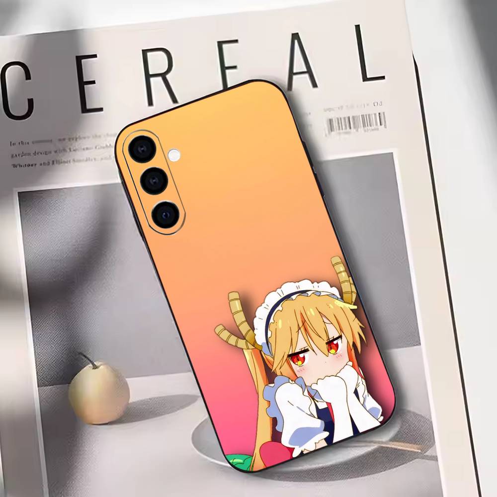 

Tohru Phone Case For Samsung Galaxy A73,A72,A71,A70,A53,A52,A51,Others Soft Black Cover Samsung a20s